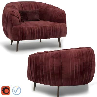 现代单人沙发-54